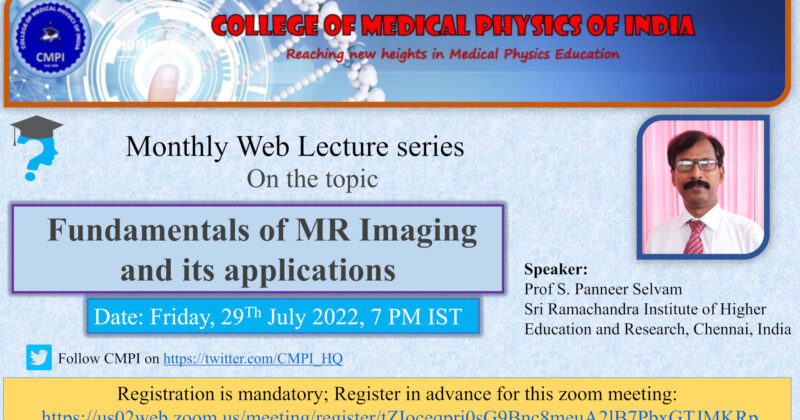 Register for CMPI Web Lecture, scheduled for July 29th, 2022