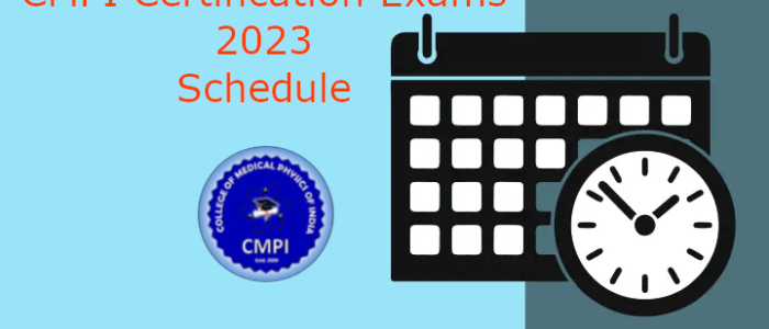 CMPI Certification Exams, 2023 Schedule announced !